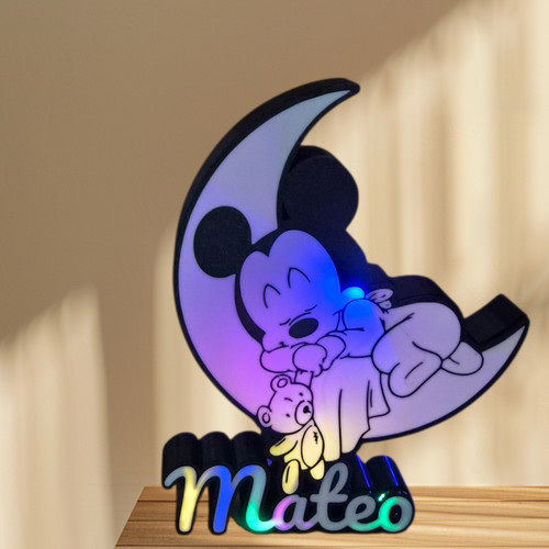 Deko lampe baby micky - deko,
