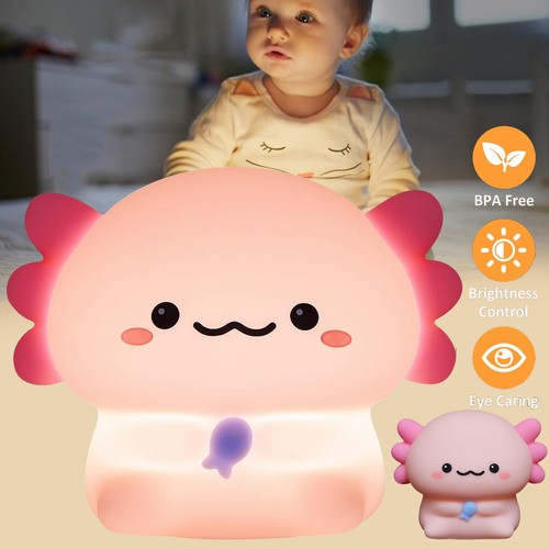 Axolotl nachtlicht kinder - nachtlicht,