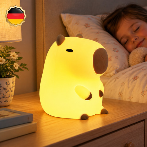 Capybara nachtlicht kinder - capybara,