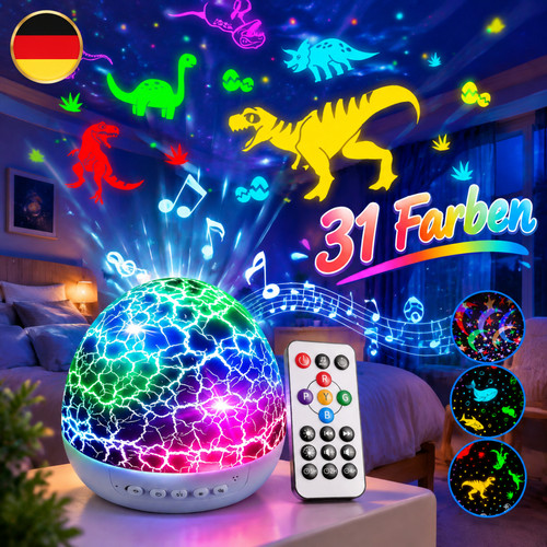 Projektor dino nachtlicht - dino-ei,