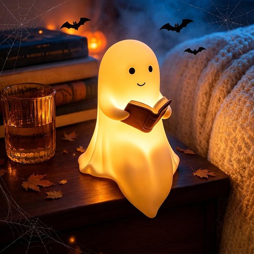 Halloween leselampe geist - geist, deko